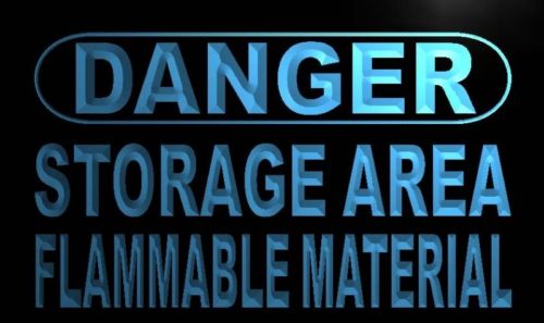 Danger Storage Area Neon Light Sign